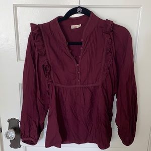 Faherty Blouse Size S